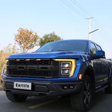 Ford F150 F-150 Parts & Accessories 2015-2020: Upgrade 2022 Raptor Bumper, Grille, Hood, Fender