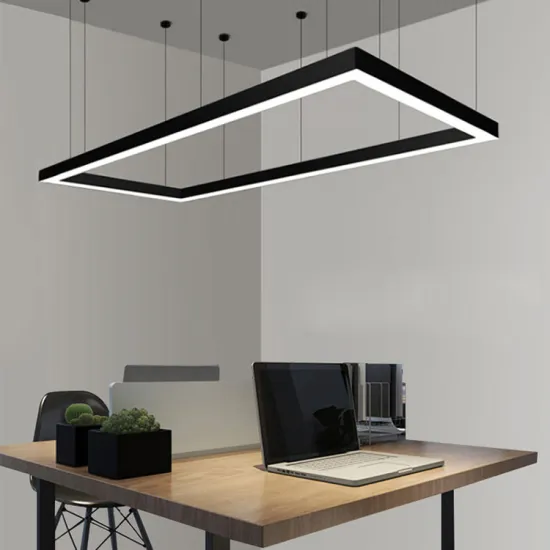 Linkable LED Linear Pendant Lights - Modern Aluminum Tube Lamps 4ft 5ft 8ft