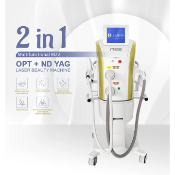 NEW Dual Handle M22 Laser Beauty Skin Rejuvenation Hair Removal M22 Ipl Opt Laser Machine