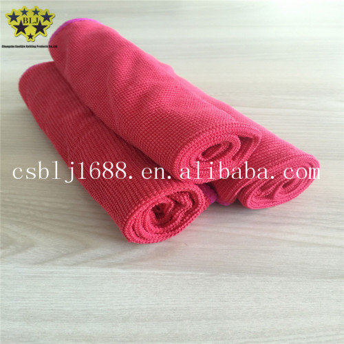 Red Color Microfiber Small Pearl Fabric Cleaning Cloth For Towel And Other Home Textile China Supplier