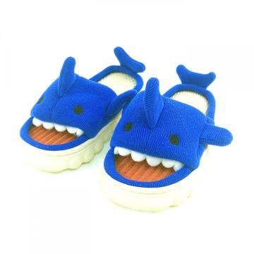 3D crocodile kids open toe slippers