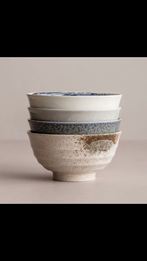 Elegant Asian-Inspired Dinnerware Set with Soft Blends