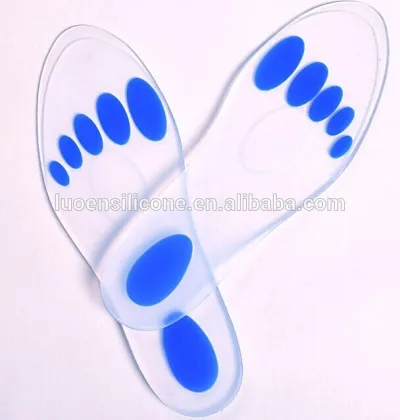 healthy comfortable silicone rubber insole