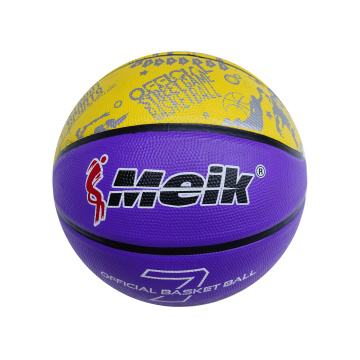 Tamanho premium 7 Basquete de borracha de alto espumante