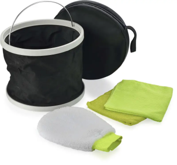 2024 5-in-1 Multifunctional Kitchen & Bathroom Cleaning Set: Sustainable Yellow Green Sponge and Brushes for Household Cleaning