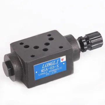 Yuken Modular Throttle and Check Valves