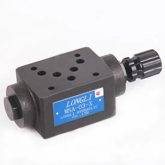 Yuken Modular Throttle and Check Valves