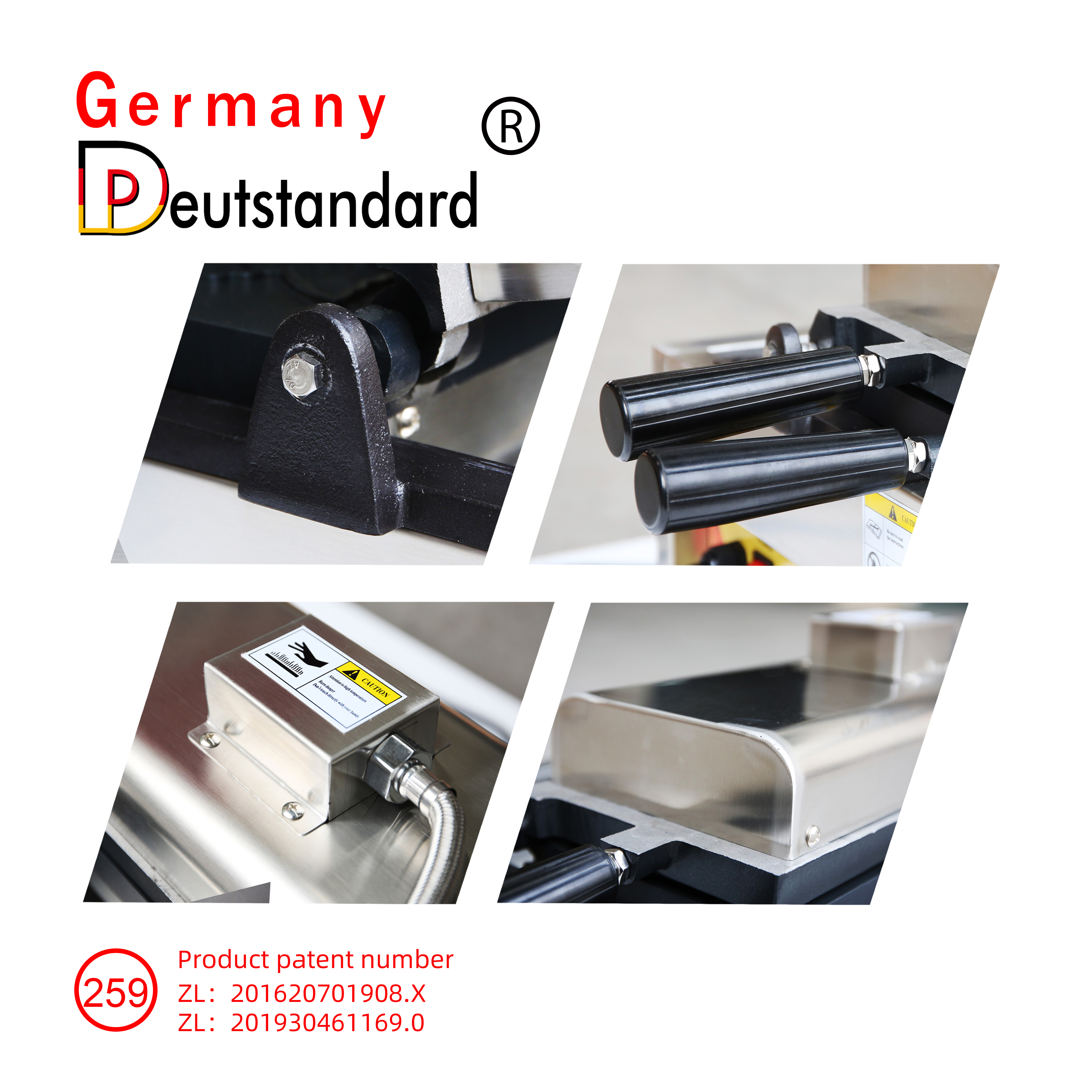 Jerman Deutstandard Industrial Waffle Machine Dijual