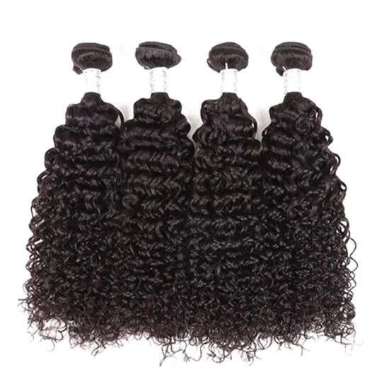 Naturally Brazillian high  quality compliant does not fall off knots low price can be wholesale Kinky Curly virgin hair bundles