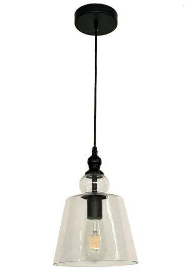 Clear Glass Pendant Light Vintage Edison Pendant Lamp