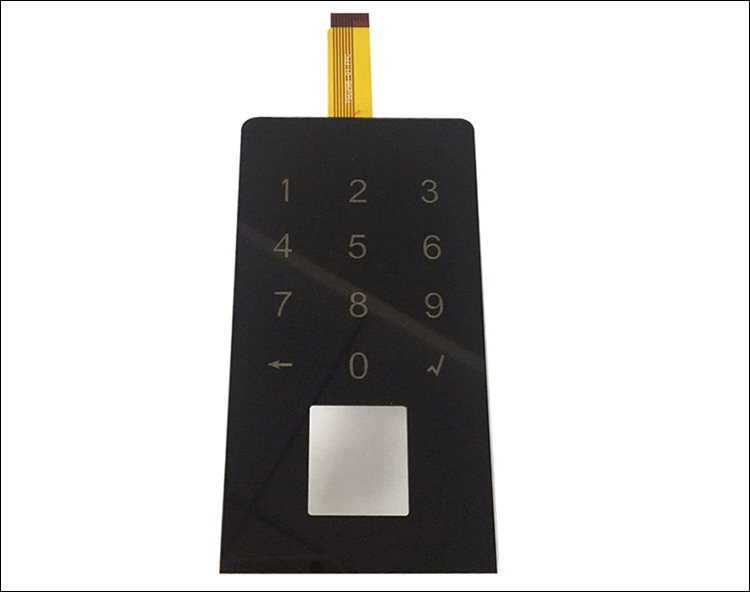 Touch panel membrane switch keypad capacitive touch membrane switch