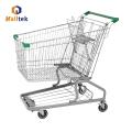 Supermarket Zinc Plated German Shopping Trolley