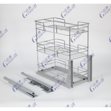 Drawer Slides Wire Basket Kitchen Drawer Organizer