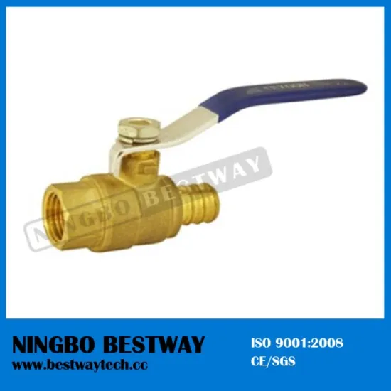 Lead Free Brass FIPxPEX ball valve price for PEX pipes