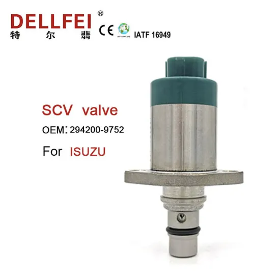 Suction control valve 294200-9752 For ISUZU price