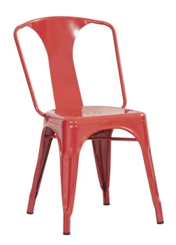 High Back Restaurant Stackable Dining Metal Galvanized Tolix Chair (Fs-D503)