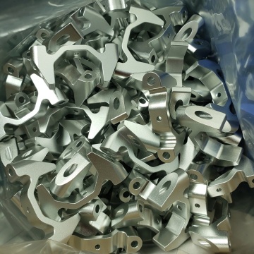 Black Anodized CNC Aluminum Tube Clamp