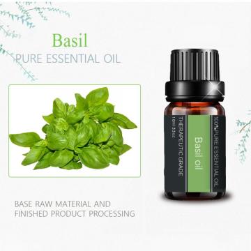 100%Pure Herbal Natural Basil Essential Oil Private Label