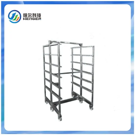 SUS304 Stainless Steel Sausage Trolley for Smokehouse Oven
