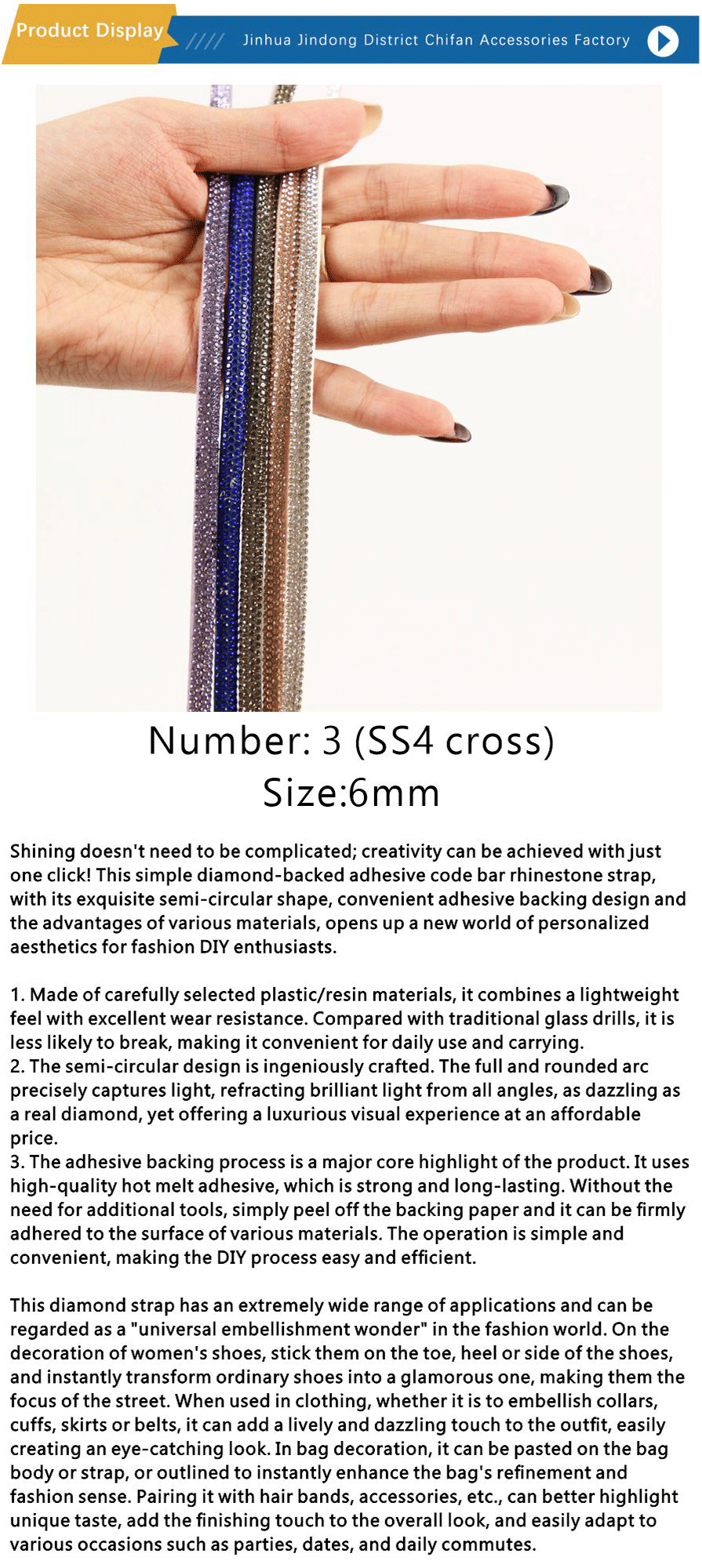 Jewelry accessories-xiangqing1-CF018