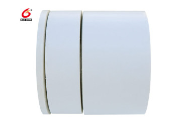 Double side tape for leather