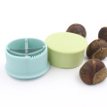 1 Pc Chestnut Peeler Cross Opening Household Plastic Nut Biscuit Opener Practical Multifunctional Kitchen Tool Peeler Gadgetse