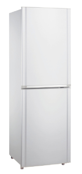 205L Glass door freezer double door freezer
