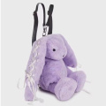 Sac à dos en peluche de lapin de fille mignonne