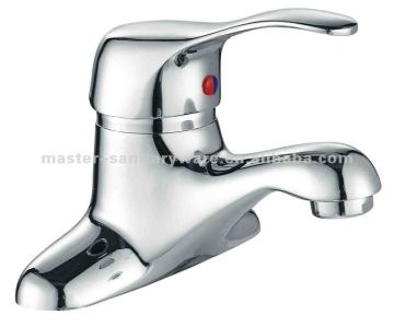 One Lever Contemporary Brass Bathtub Mixer