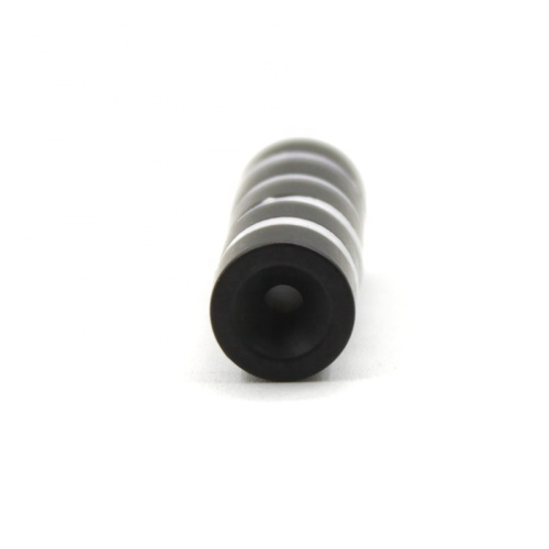 Magnete con rivestimento epossidico nero Dia8x4mm con foro svasato