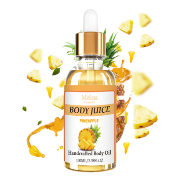 Pure Natural Body Juice Oil - Deeply Moisturizing Lemon Rose Lavender for Private Area OEM Supply