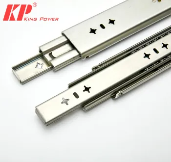 53mm Telescopic Heavy Duty Ball Bearing Drawer Slide Rail