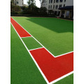 Césped artificial de seda curvado utilizado para canchas de gateball