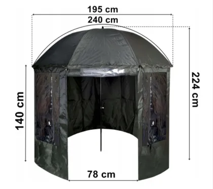 Lightest King Fish Carp Fishing Umbrella Tent - 2024 New Stock Arrival