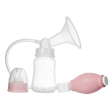Pompe à lait simple manuelle avancée avec bouteille d'alimentation pour les fournitures mère et bébé