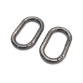 Oval Alloy Spring Snap Hook Carabiners