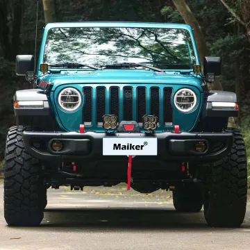 Maiker 9 LED Headlight for Jeep Wrangler JL JT Left Driving Accessory