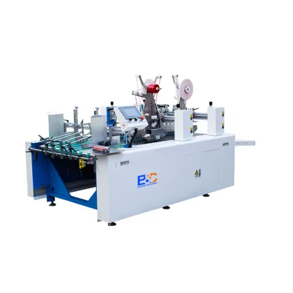 Automatic large size cardboard paper double sided tape application machine tape applicator