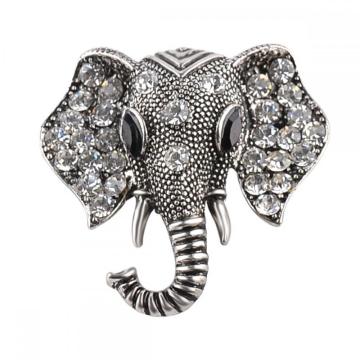 Wholesale Fashion Accessory Elephant Rhinestone Brooch Pin Fashion Vintage Elephant Rhinestone Brooch