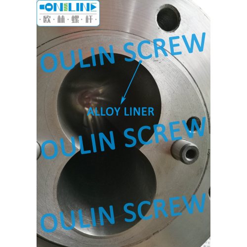 Counter-Rotating Twin Extrusion Screw Barrel for Spc Floor, Wall Board