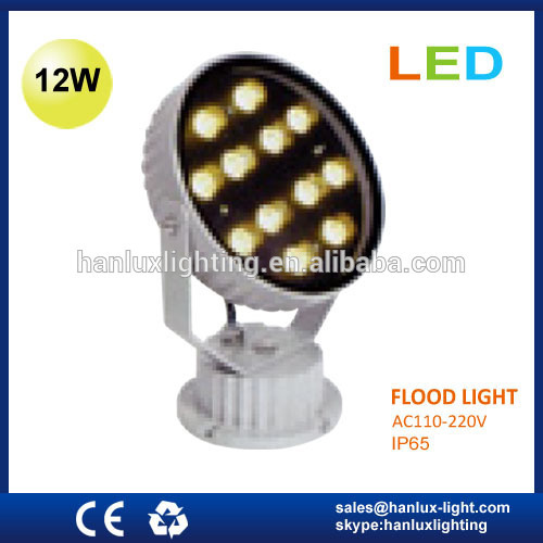 12W IP65 flood light high power led