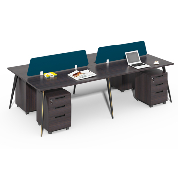 TRIPOD Steel Steel 4-Person Center Workstation Workstation
