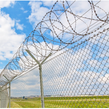 Razor Wire Barbed Wire large Construction Site Fencing