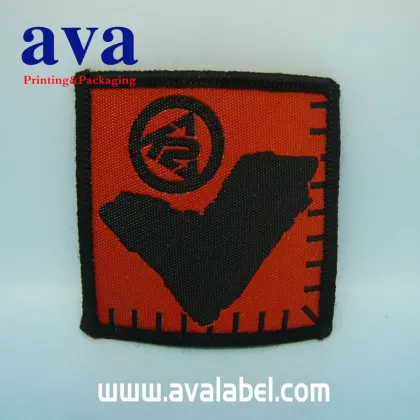 designer brand woven patch