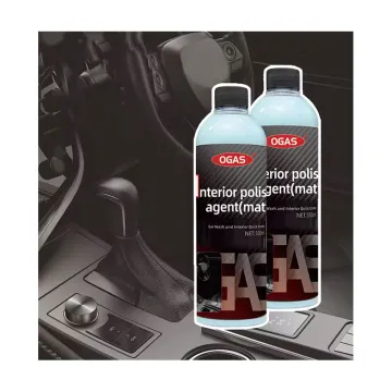 OGAS Car Refreshing Products 500ml: Leather Care, Plastic Refresh, and Interior Polish Kit