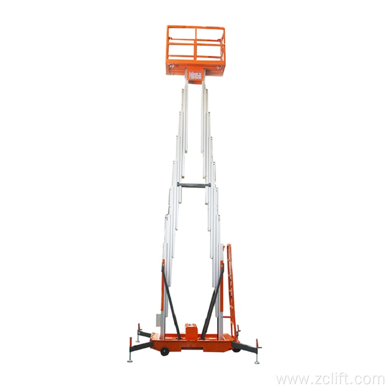 Double Mast Lift Aerial Platform Lift