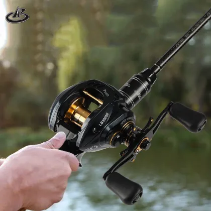 LB3000 MAX Drag 6kg, 7.2:1 Ratio Heavy Duty Baitcasting Fishing Reels