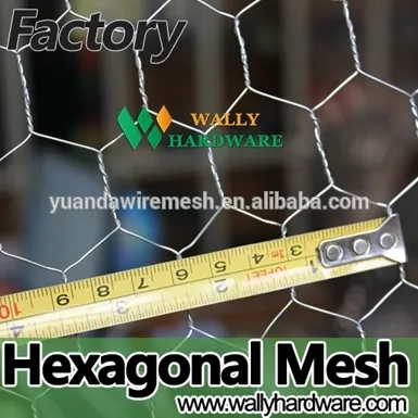 malla hexagonal galvanizado