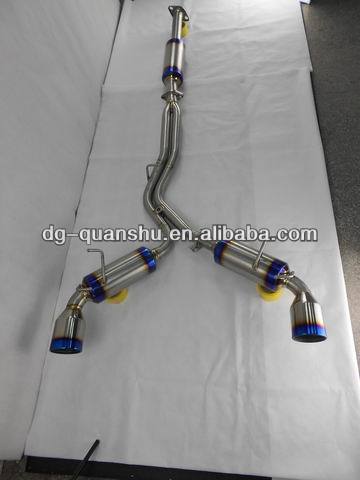 Catback exhaust for GT86 titanium catback