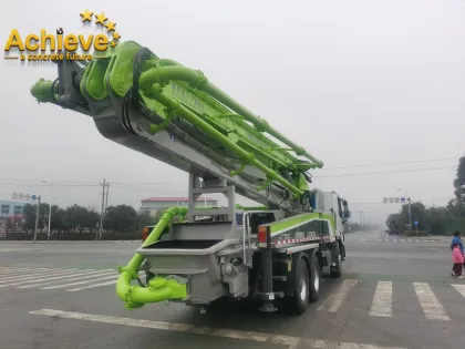 Used ZOOMLION Concrete Pump Truck with Renewed RC Mount